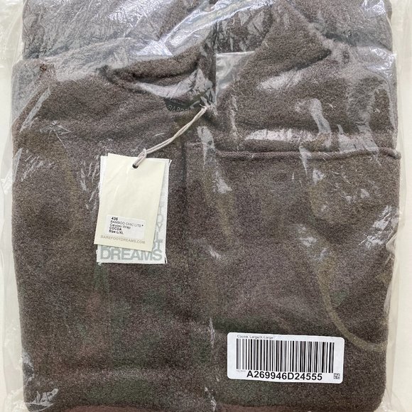 Barefoot Dreams Women's Bamboo Chic Lite Calypso Wrap/Cocoa/Size L/XL/NEW! - Picture 1 of 3